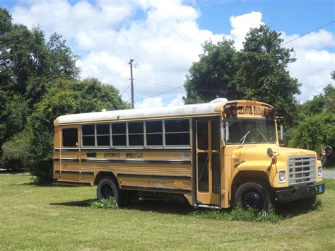 buy old school bus.